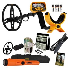 Garrett ACE 400 Metal Detector with ProPointer AT, Digger, Pouch, Scoop and Bag
