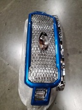 For Ford F-150 F150 2018-20 Velocity Blue Frame Chrome Front Upper Grille Grill