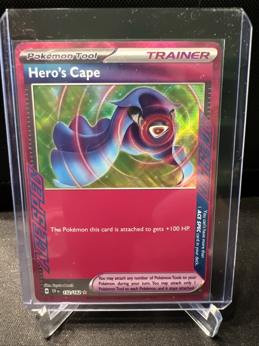 Hero's Cape - 152/162 - Pokemon Temporal Forces - Ace Spec