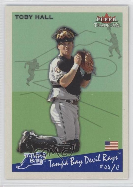 2002 Fleer Tradition Glossy 49/200 Toby Hall #158 e5r
