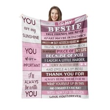 Best Friend Birthday Gifts, Bestie Gifts for Women, Medium Pink-bestie