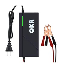 12V Lithium Battery Charger 14.6V 10A LiFePO4 Battery Charger, 3-Stage Smart ...