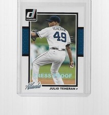 2014 DONRUSS BASEBALL PRESS PROOF JULIO TEHERAN #265 (056/199)