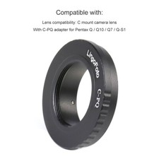 LingoFoto C Film Mount Lens Screw-in to Pentax Q / Q10 / Q7 / Q-S1 Camera