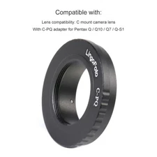 LingoFoto C Film Mount Lens Screw-in to Pentax Q / Q10 / Q7 / Q-S1 Camera