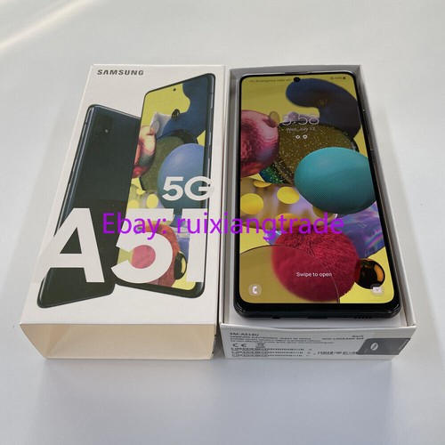 Samsung Galaxy A51 5G SM-A516U 128GB 6GB RAM Unlocked Smartphone- New Unopened - 第 1/9 張圖片