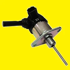 Kubota 1A021-60015, 1A021-60017 Fuel Shut Off Stop Solenoid L4740 M5640 MX4700