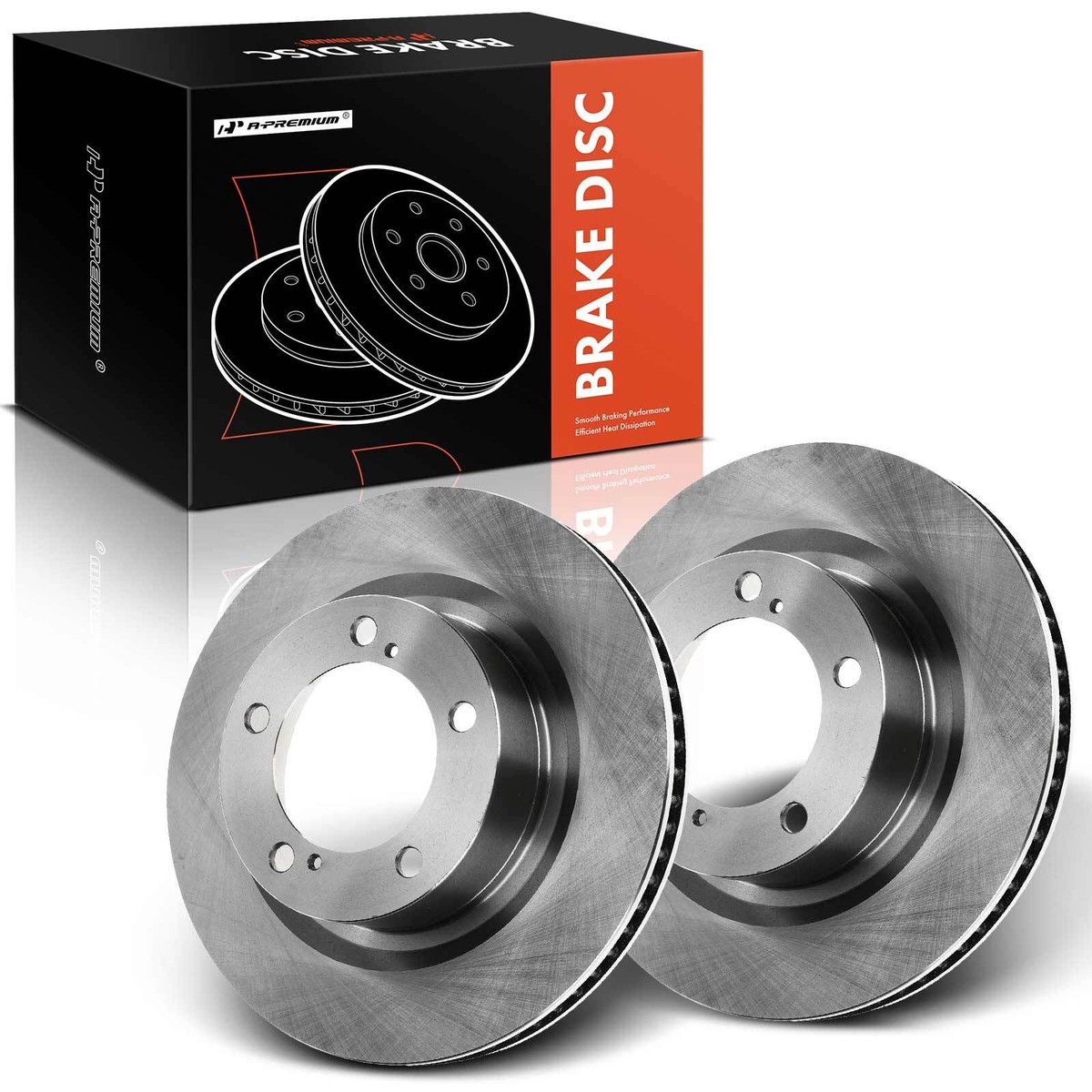 Disc Brake Rotors Front for Toyota Land Cruiser 16-21 Sequoia
