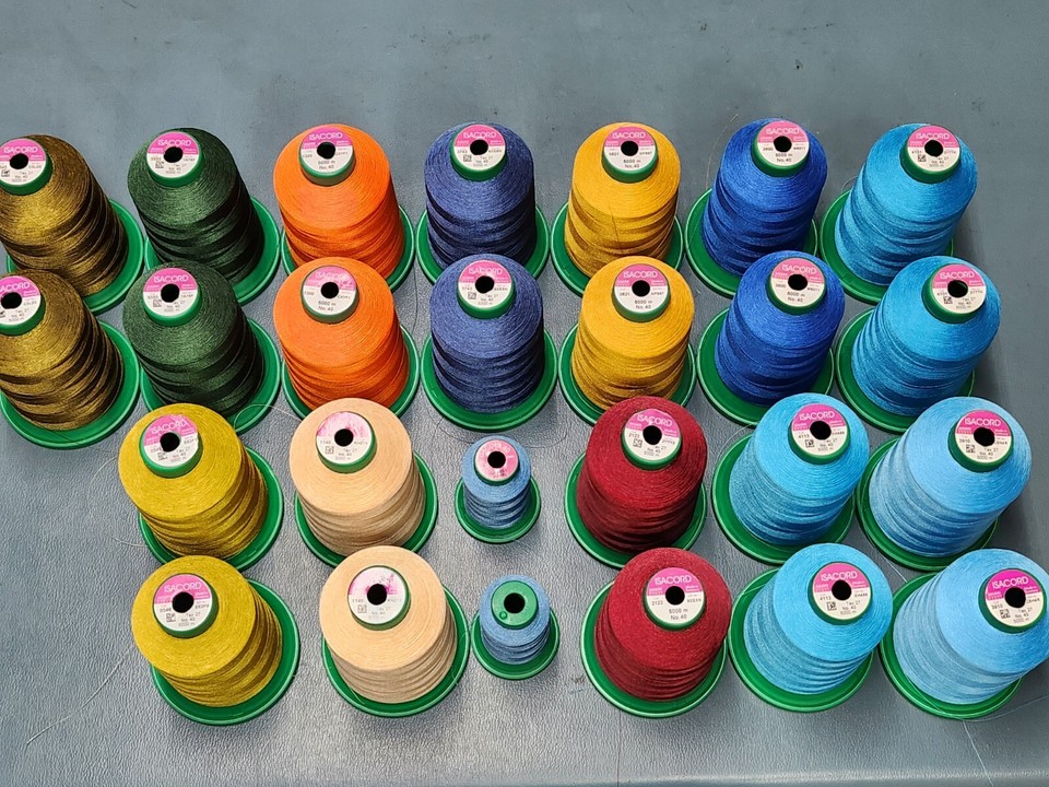 Threadlot Isacord embroidery thread Lot Of 26 Large Cones Polyester 2 Of Each | eBay