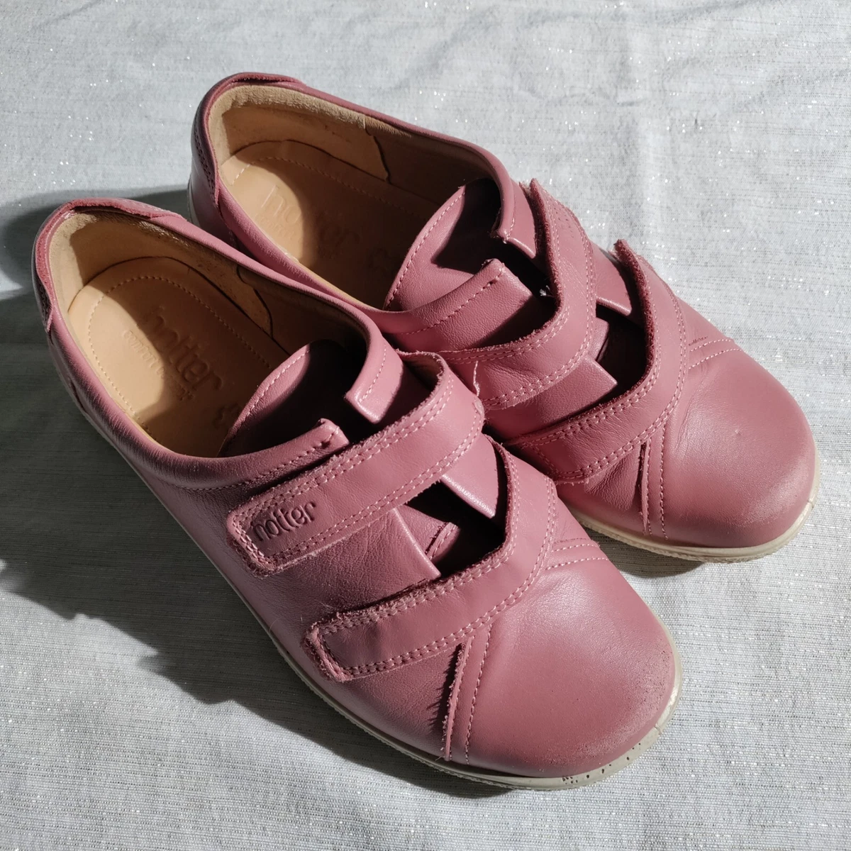 HOTTER COMFORT LEATHER SHOES SIZE 8 US eee LEAP Touch close