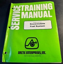 1970'S ARCTIC CAT THEORY SNOWMOBILE FUEL SYSTEM SERVICE TRAINING MANUAL 223