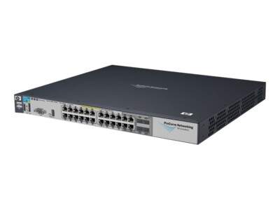 Switch HPE ProCurve 3500-24G-PoE Yl - 24 Ports Gigabit Ethernet, J8692A, Montable En Rack