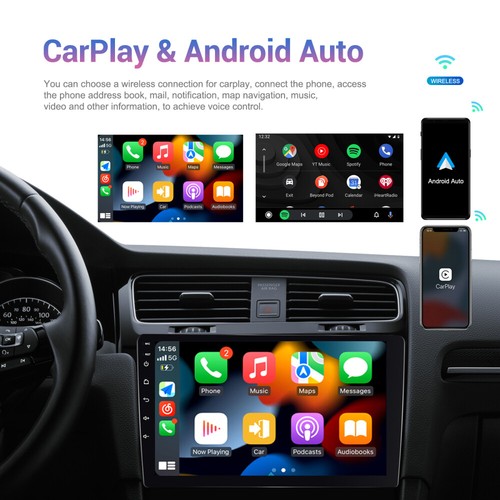 4G+64GB For VW Crafter 2006-2011 Android Auto Apple Carplay Car Stereo Radio GPS - Picture 4 of 24
