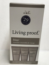 LIVING PROOF No FRIZZ Travel Set 3pc 2 OZ Styling Cream Shampoo Conditioner NIB