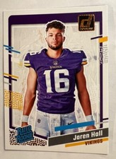 2023 Donruss Jaren Hall Rated Rookie Canvas