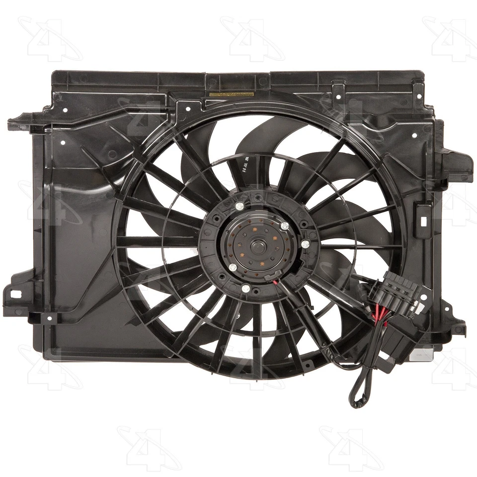 For 2004-2009 Cadillac XLR Engine Cooling Fan Assembly 4 Seasons 2005 2006 2007 - Image 2 of 3