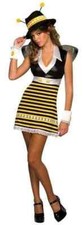 Teen 2-6 Killa Bee Killer Bumble Bee Costume Halloween