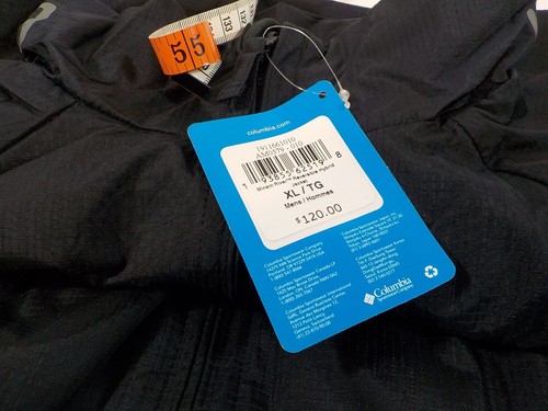 Columbia Miram River Men's Black Reversible Hybrid Jacket Size XL - Picture 8 of 9