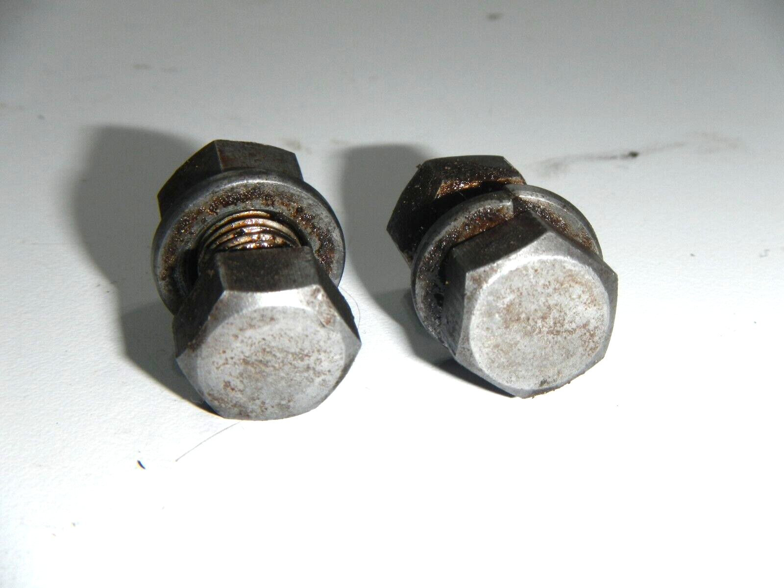 Driver Foot Peg Bracket Mount Bolts 19711975 Kawasaki MT1 75 KV75 2 eBay