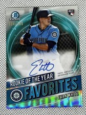 Evan White - 2021 Bowman Chrome Rookie of the Year Favorites Auto RC /150 SP