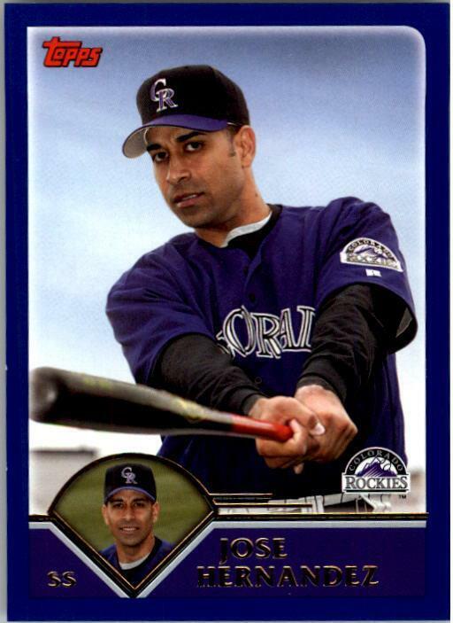 2003 Topps Baseball Card Pick 502-721