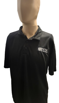 FTX  Arena Miami Black Mens Polo Shirt - Size Large