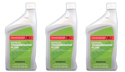 3 QUARTS OEM HONDA ACURA MANUAL TRANSMISSION FLUID 