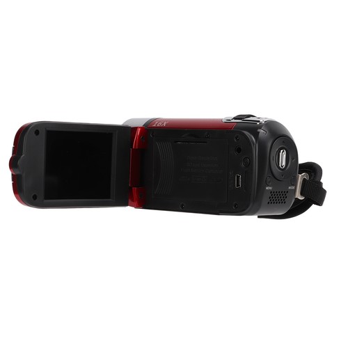 Red Video Camera Camcorder Full HD Camera Recorder 270° Rotation 2.7in Color Set - Picture 2 of 12