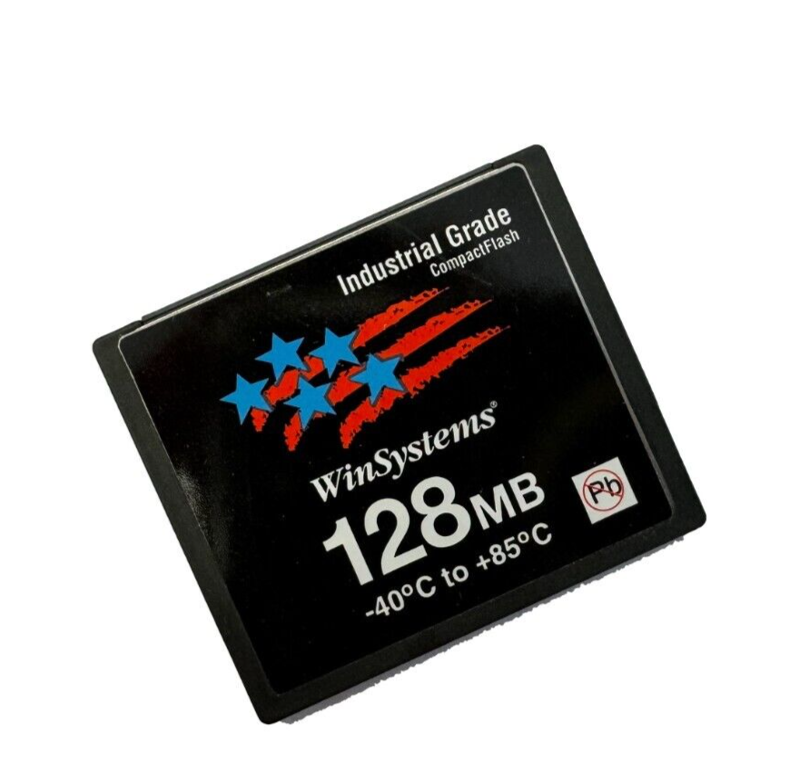 128MB WinSystems Industrial Grade Temp Compact Flash CF Card