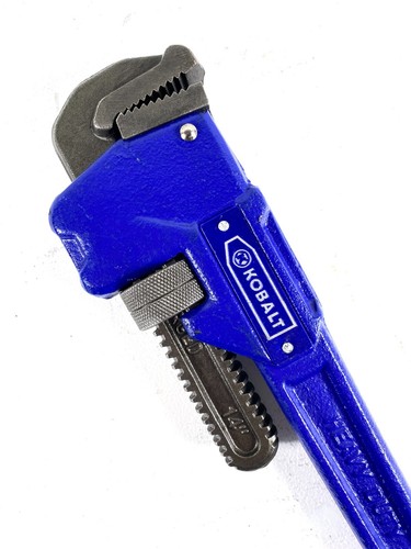 KOBALT Heavy Duty Adjustable Cast Iron Pipe Wrench ~ 14" ~ Brand New - Picture 5 of 6