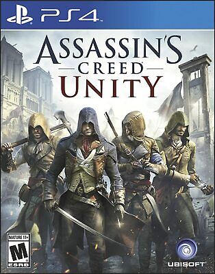 Assassin's Creed Unity Playstation 4 PS4 PS5 Assassins Creed Unity Ubisoft  - New 887256301262 