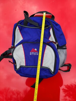 Vintage KELTY Kid s Backpack School Hiking Daypack Blue 90 s