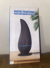 250 Miles Digital TV Antenna Indoor HDTV Amplified Signal Booster 4K HD 1080P