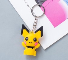 lot 30pcs Anime PVC Keychain Key Chain Girls boy lovely party gifts Keyring