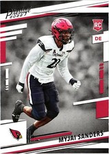2022 Panini Prestige #350 Myjai Sanders  Arizona Cardinals   Football Card
