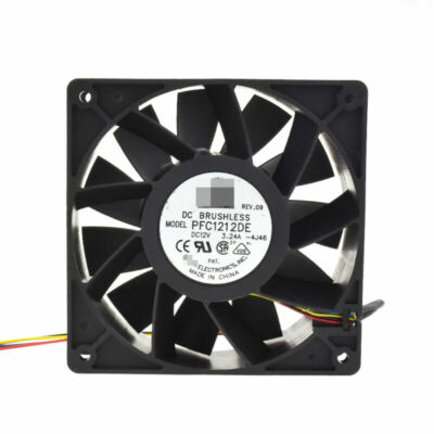 Cooling fan PFC1212DE for Delta violent strong wind 12V 4Pin PWM 120*120*38mm