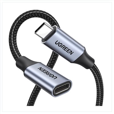 USB C Verlängerung Kabel 10 Gbps 4K HDR 100W Kompatibel mit iPhone MacBook Ga...