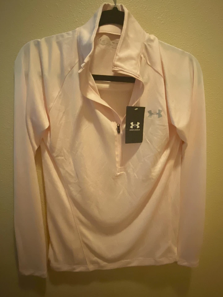 Camiseta deportiva Under Armour Tech 2021 con media cremallera - UA gimnasio entrenamiento correr Foto 3 de 4