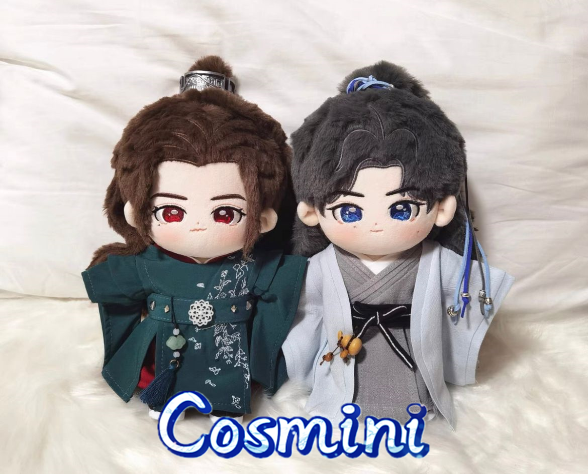 WORD OF HONOR Zhou Zishu Wen Kexing 20cm Plush Doll Dress up Toy