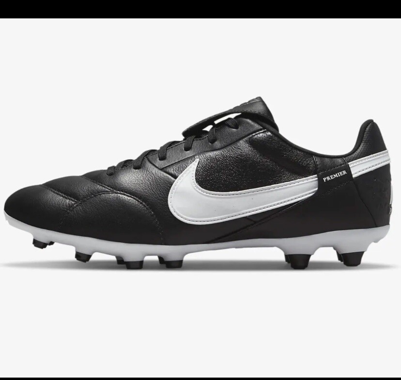 Nike Premier 3 Low FG “Black/White” Leather Soccer Cleats Size 9 Nike The Premier III FG - Black/White - Mens Soccer Cleats main image 3
