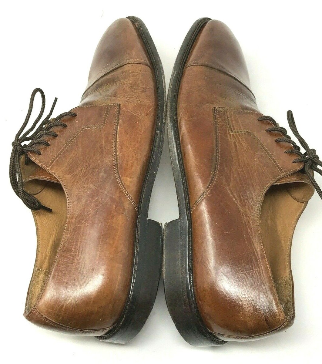 J Murphy 12 M Distressed Brown Leather #59 11056 Johnston Oxford