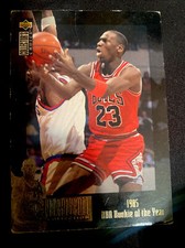 Michael Jordan Upper Deck Collector’s Choice 1985 NBA Rookie Of The Year #JC1 