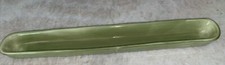 Pottery Barn Long Green Sausalito Condiments Olive Pickle Dip Tray Relish 16"