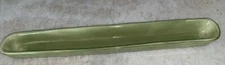 Pottery Barn Long Green Sausalito Condiments Olive Pickle Dip Tray Relish 16"