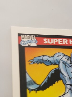 1990 Impel Marvel Comics Universe Iceman Ice-man #22 Vintage