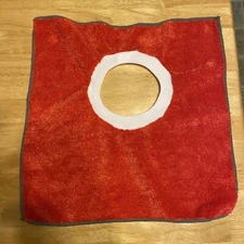 1 Infant Bib 11" neck Pull Over Head T-Shirt special needs drool microfiber