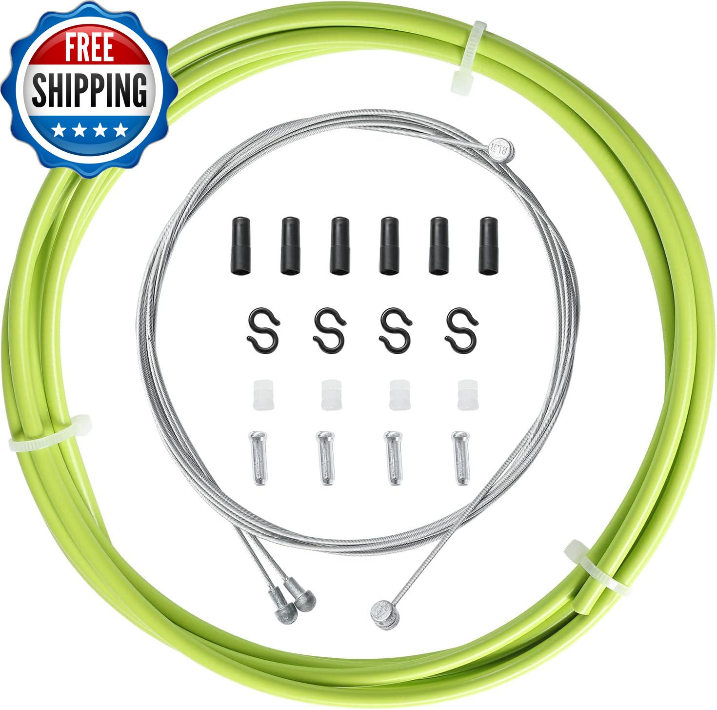 High-Quality Bicycle Brake Cable Housing Kit for Shimano MTB and Mountain Bikes