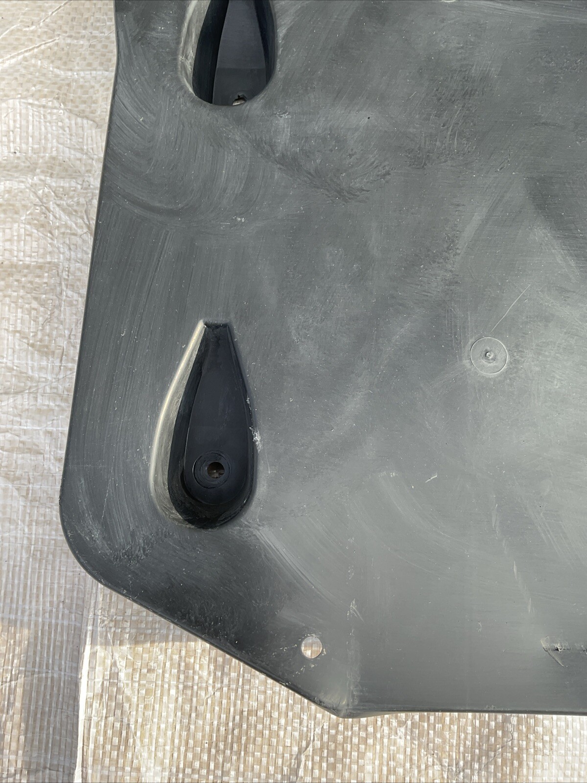 14-20 Maserati Quattroporte Rear Aerodynamic Shield P/N 670003440 OEM