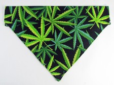 Herbs Dog Bandana, Over the Collar dog bandana, Dog collar bandana, puppy