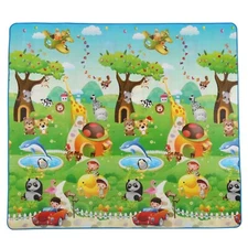 Extra Large Baby Crawling Mat Non Toxic Baby Play Game Mat 0.2 inch 71 × 79 Inch